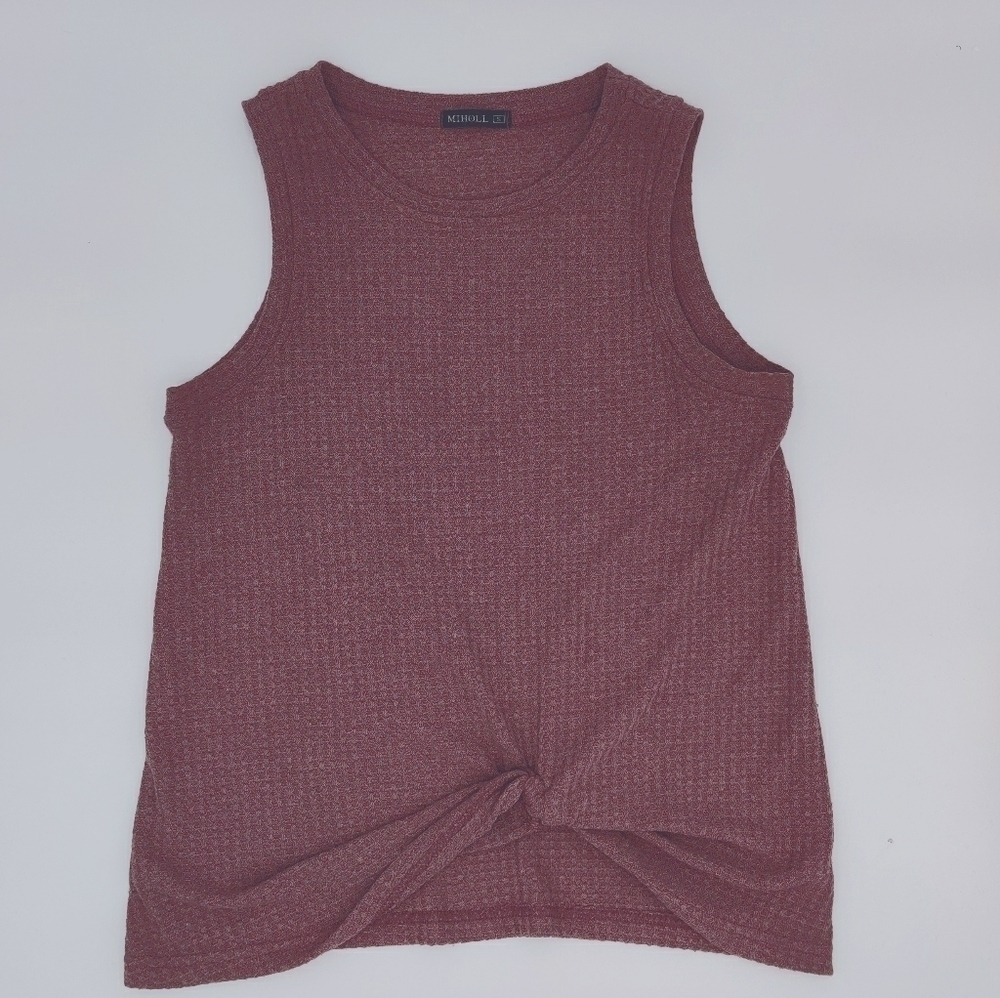 Miholl Waffle knit tank S
